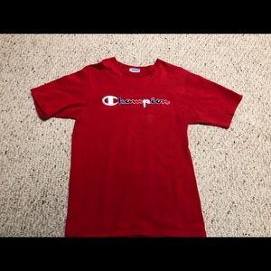Champion Red America Theme T-Shirt